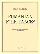 Rumanian Folk Dances Orchestra sheet music cover Thumbnail